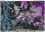 降雪地图显示英国将陷入零下6摄氏度严寒的确切日期